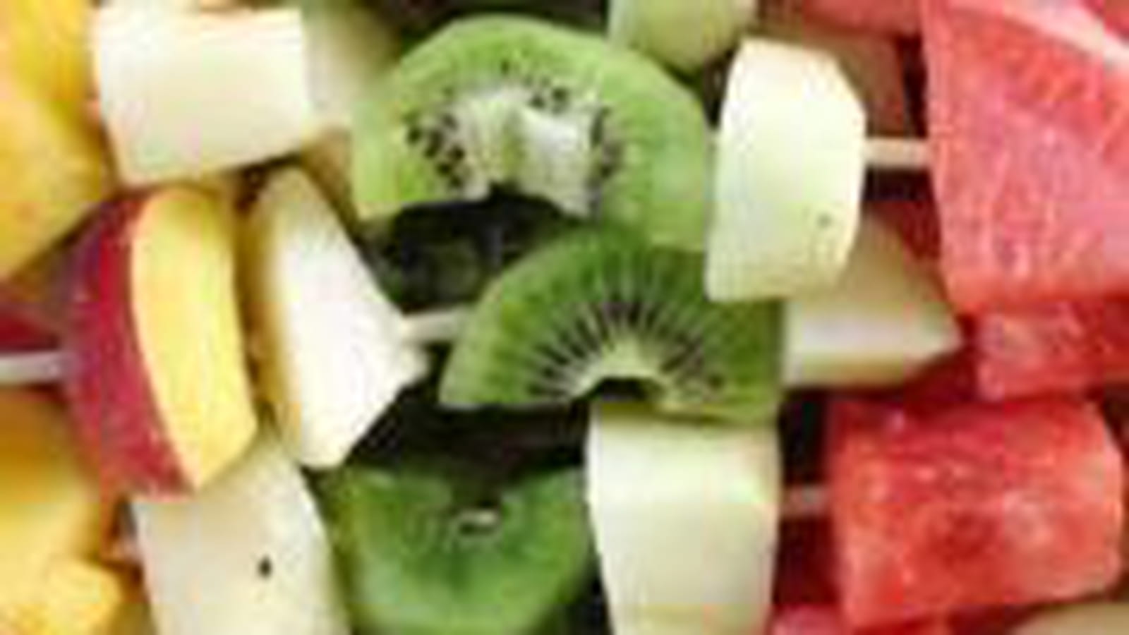 Brochettes de fruits
