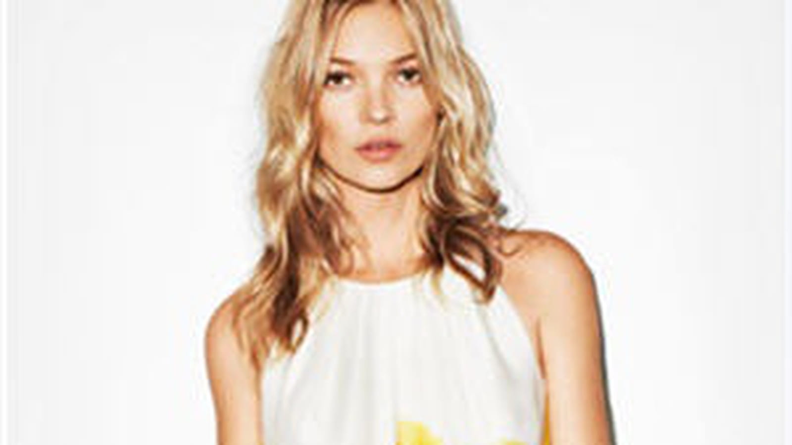 Robe bicolore de Kate Moss pour Mango