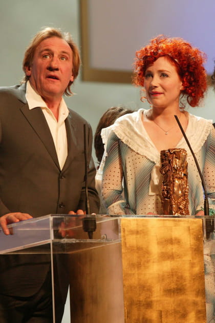 Gérard et Julie Depardieu