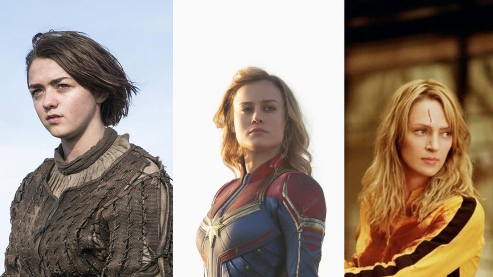Ellen Ripley, Arya Stark, Anna Karénine