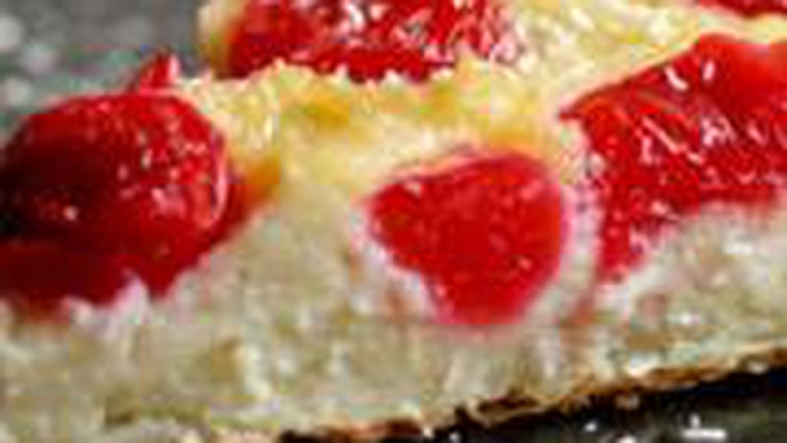 Flan coco cerises