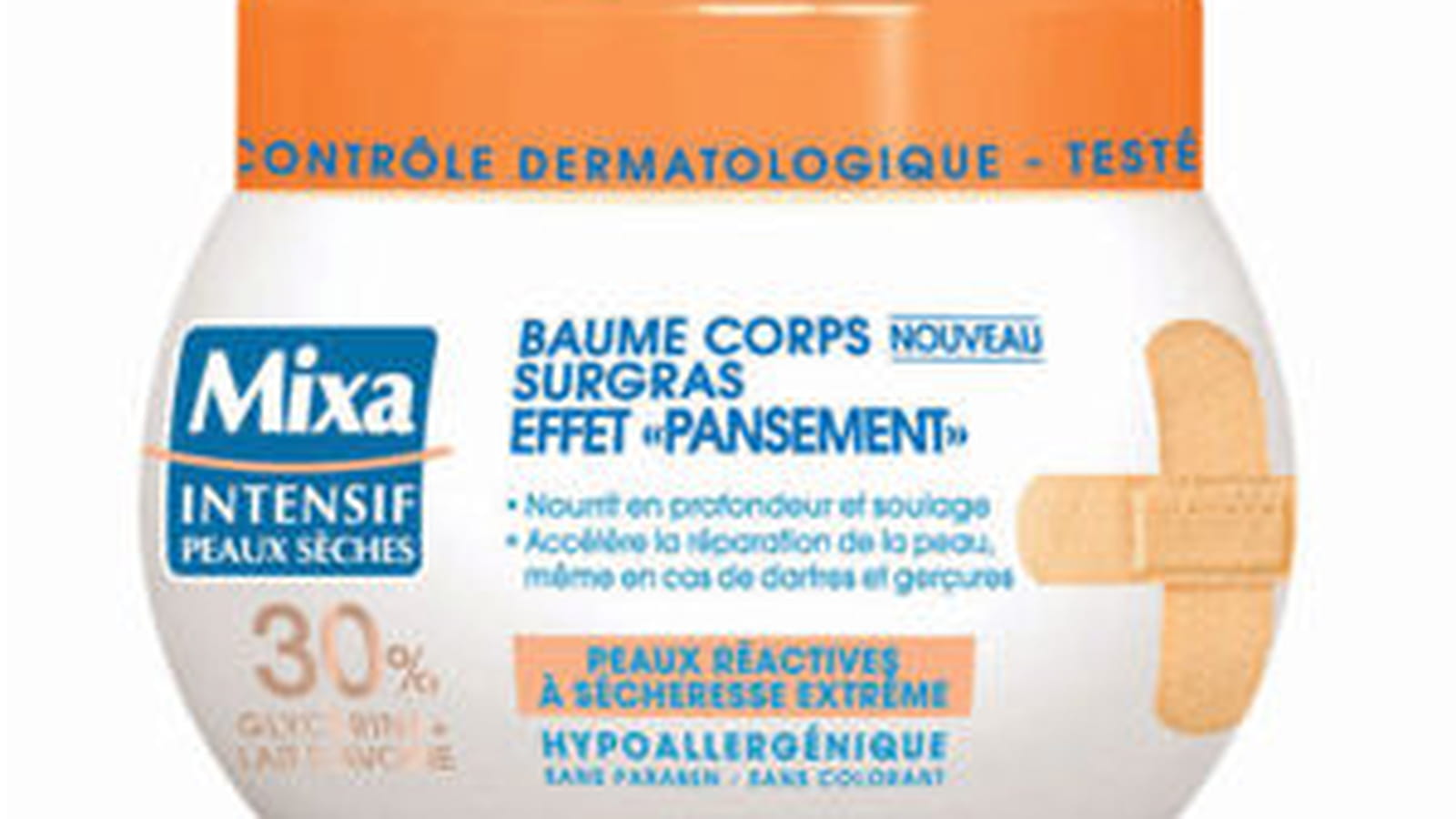 Baume corps surgras de Mixa
