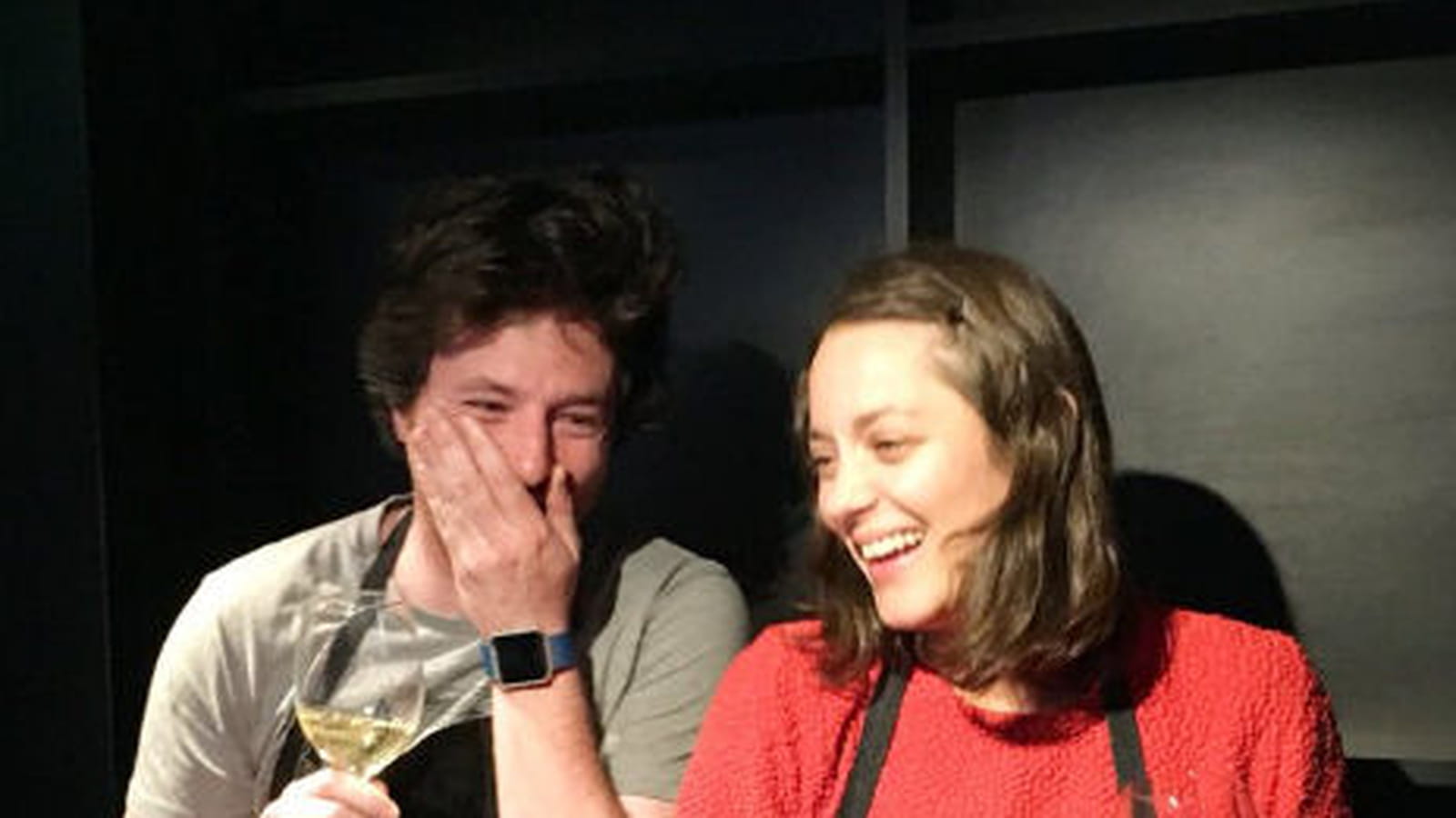 Jean Imbert et Marion Cotillard : fou rire en cuisine