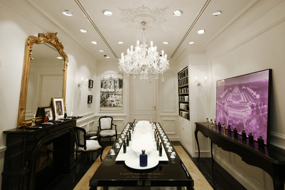 Les Parfums de Marly réinvente leur boutique rue Cambon