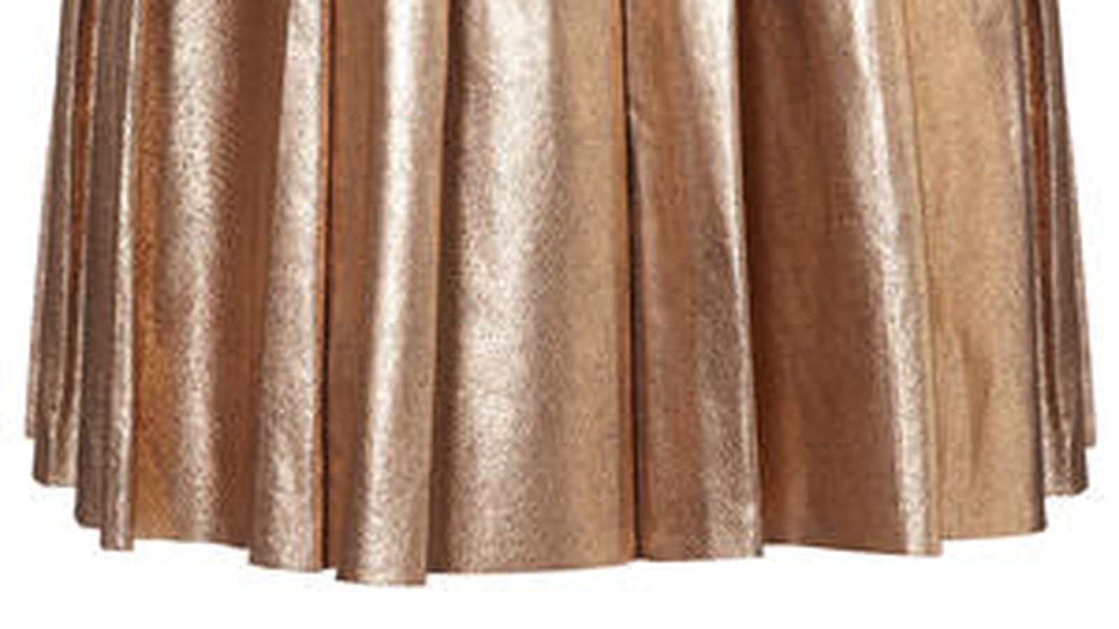 Jupe métallique de Topshop
