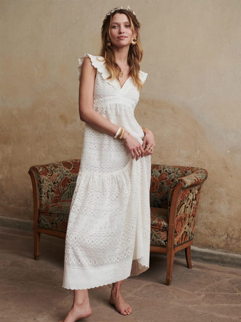 Robe &agrave; volants "Grand Je(u)" de S&eacute;zane