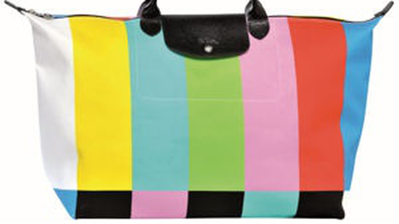 Le sac de voyage Le Pliage de Jeremy Scott pour Longchamp