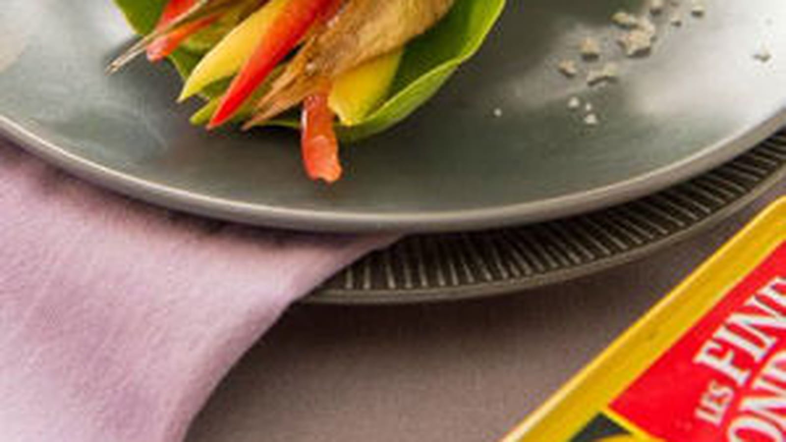 Mini wraps fraîcheur aux fines fondantes