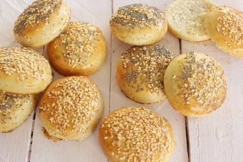 Petits pains à hamburger