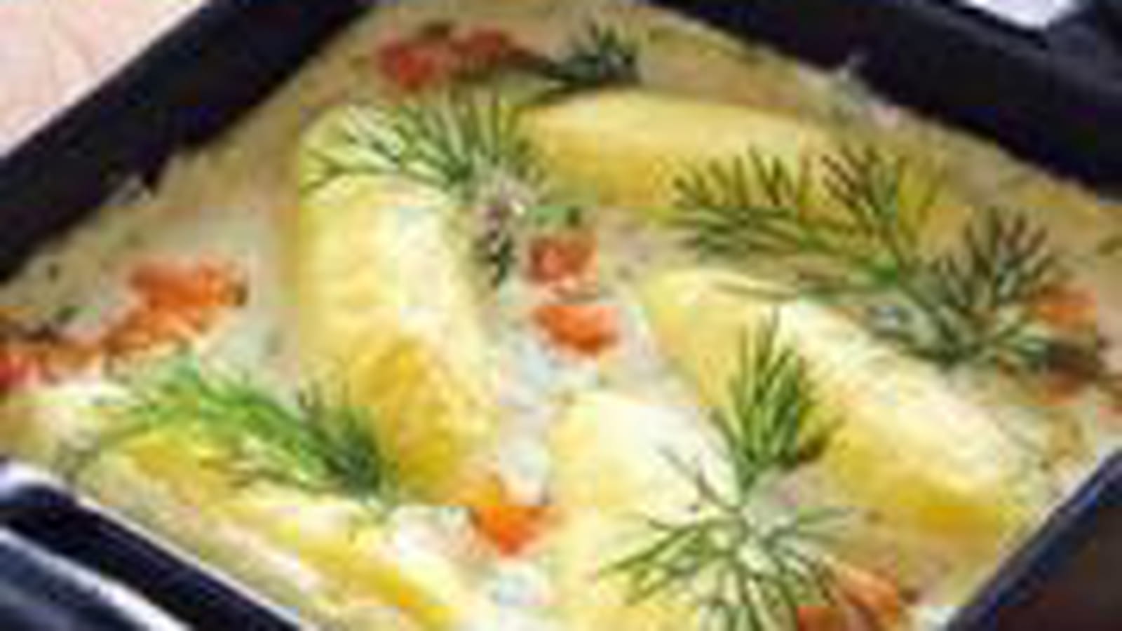 Gratin mini-quenelles brochet