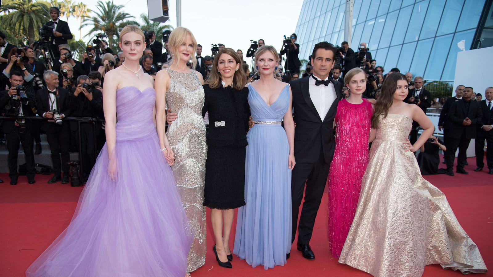 Elle Fanning, Nicole Kidman, Sofia Coppola, Kirsten Dunst, Colin Farrell, Addison Riecke, Angousie Rice