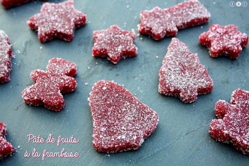 Pâte de fruits à la framboise