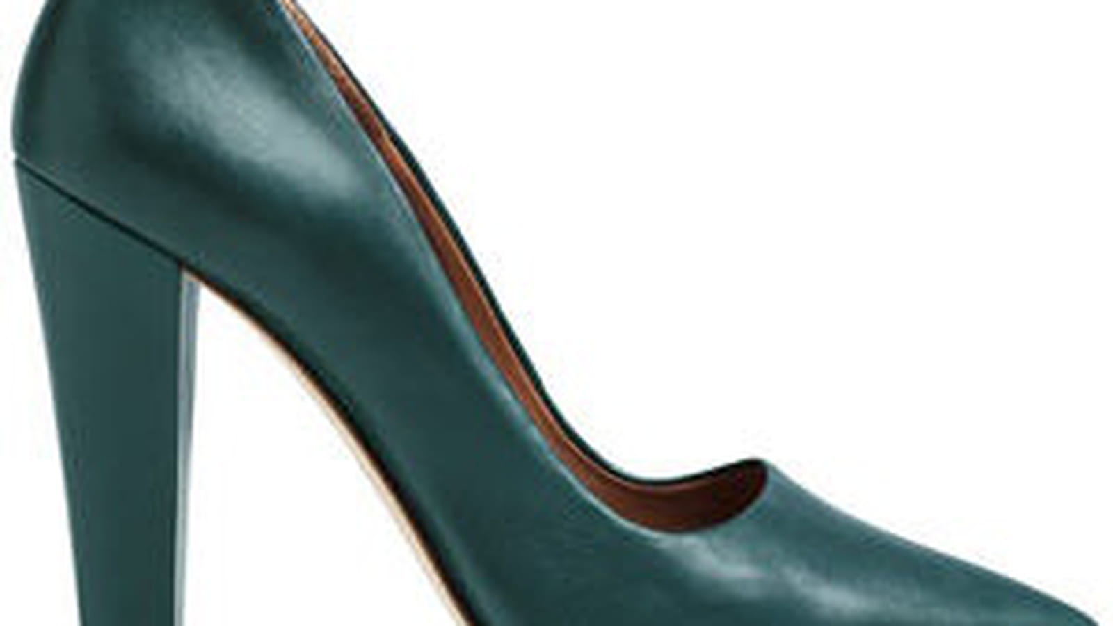 Escarpins verts pointus de H&M