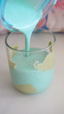 Smoothie kiwi et myrtille : Etape 2