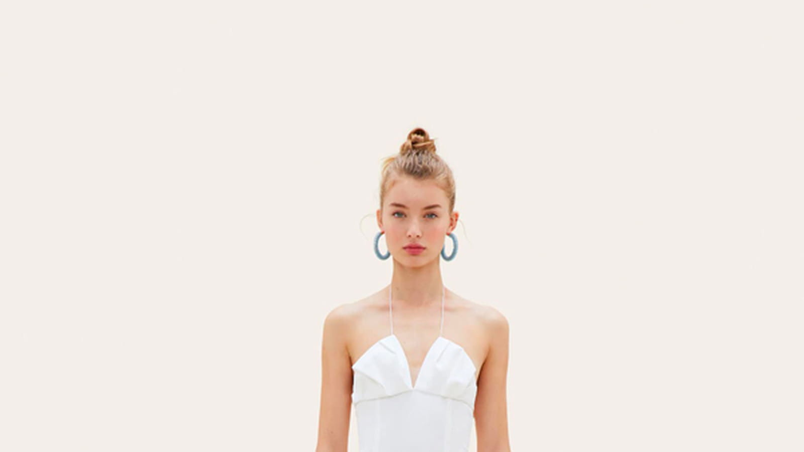 Robe blanche Jacquemus