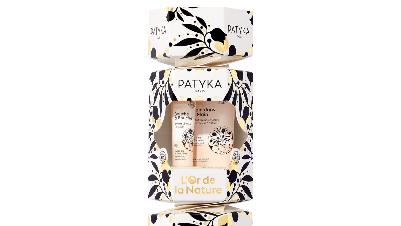 Cracker crème mains + baume à lèvres de Patyka