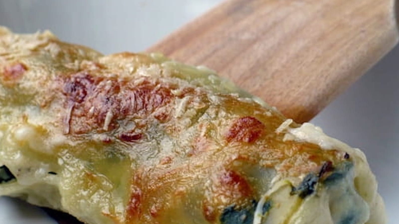 Cannellonis aux épinards et à la ricotta