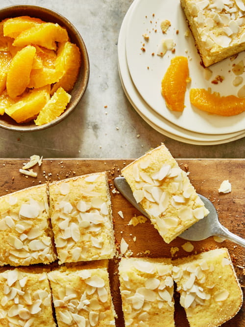 Gâteau à l'orange et aux amandes