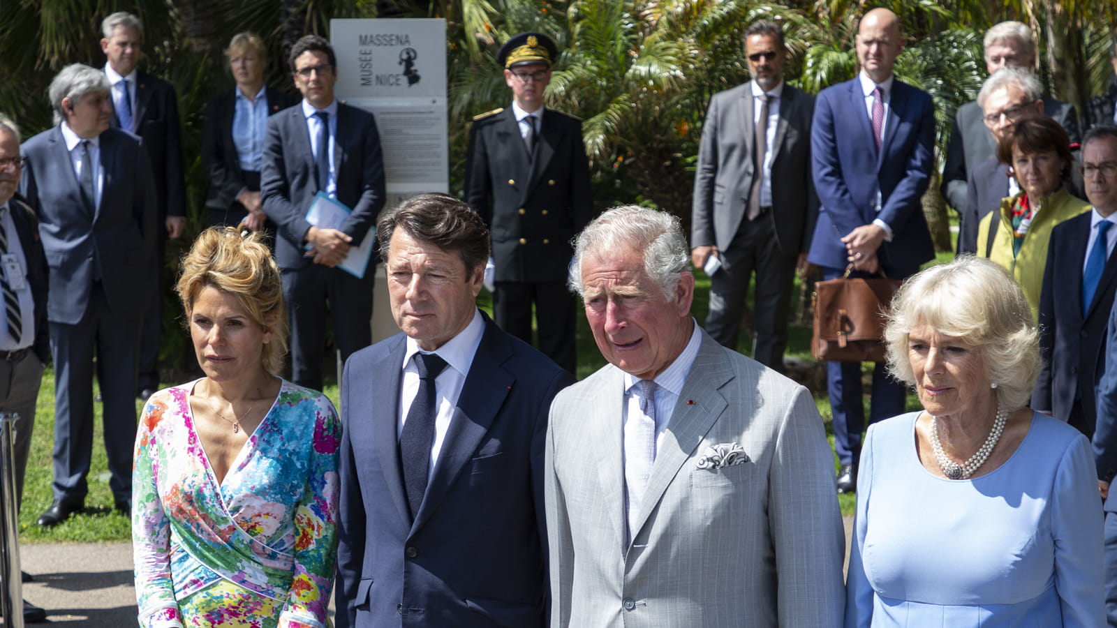 Christian Estrosi et le prince Charles