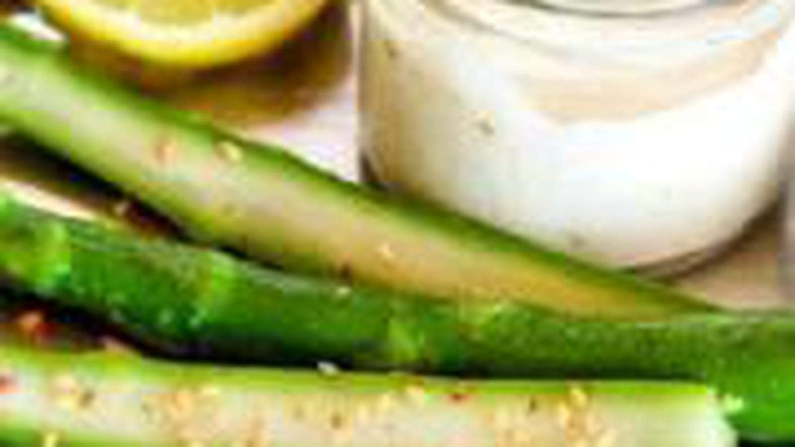 Asperges sauce raifort