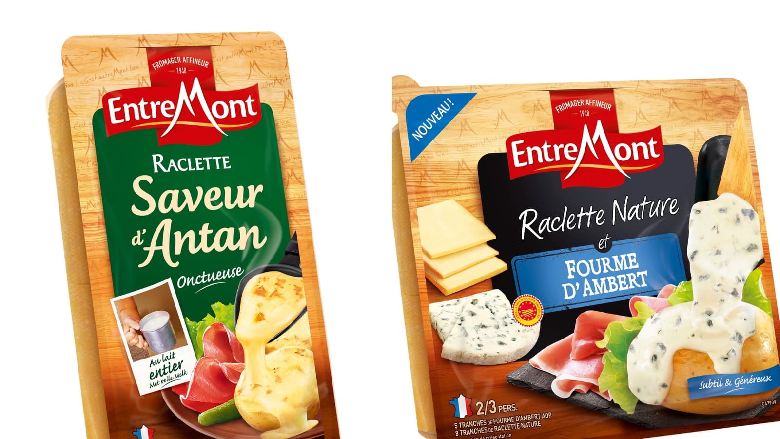 Les fromages à raclette d'Entremont