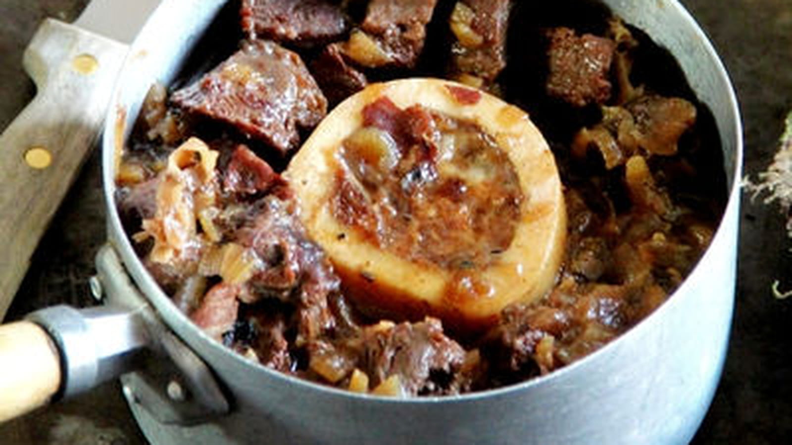 Joue de boeuf à la bière et au miel