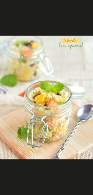 Taboul&eacute; sal&eacute; de boulghour aux agrumes