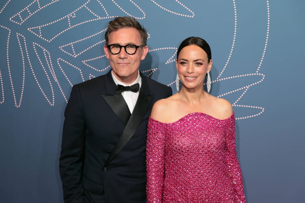 Michel Hazanavicius et B&eacute;r&eacute;nice Bejo au d&icirc;ner de gala d'ouverture