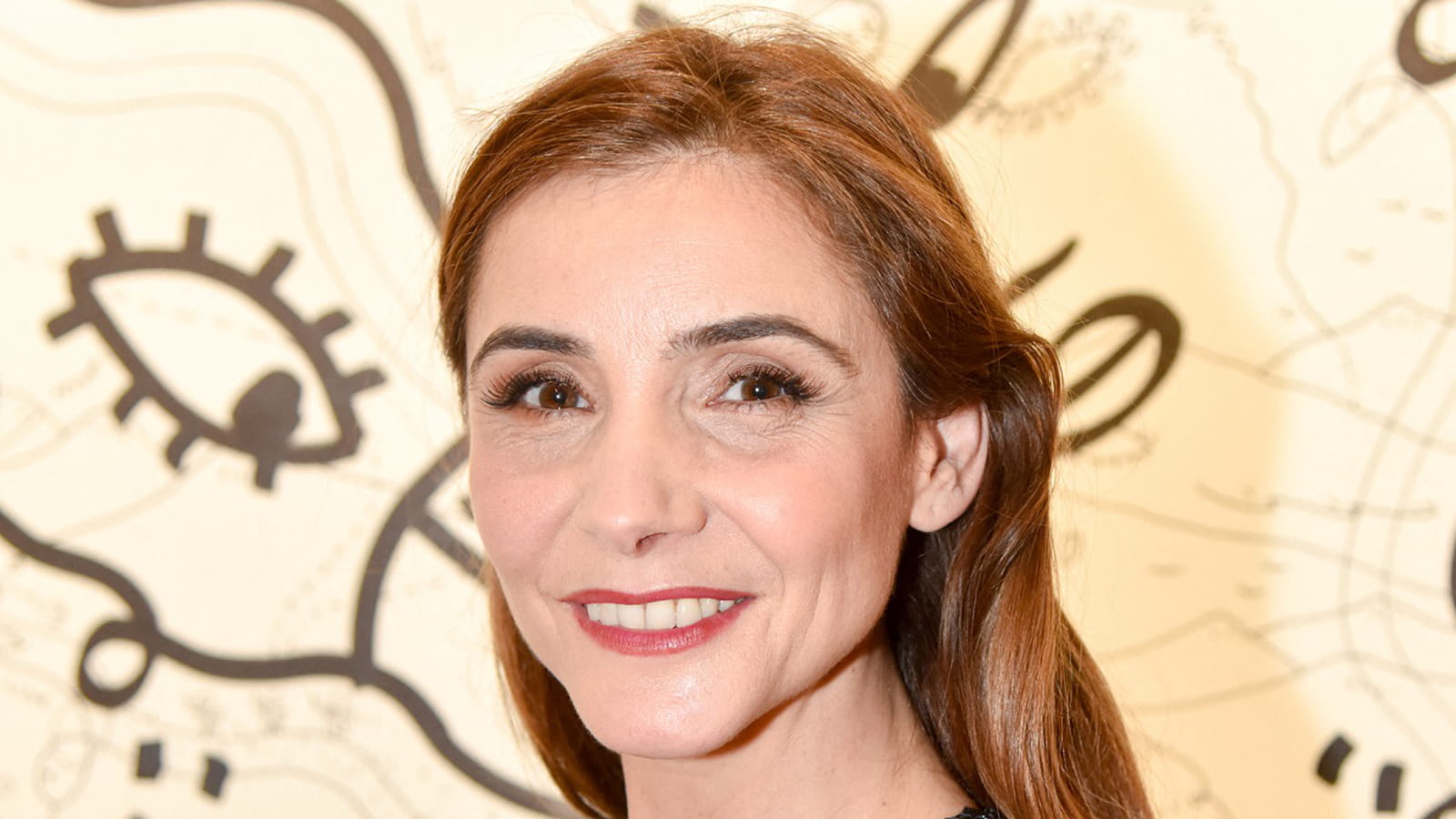 Clotilde Courau, cheveux longs