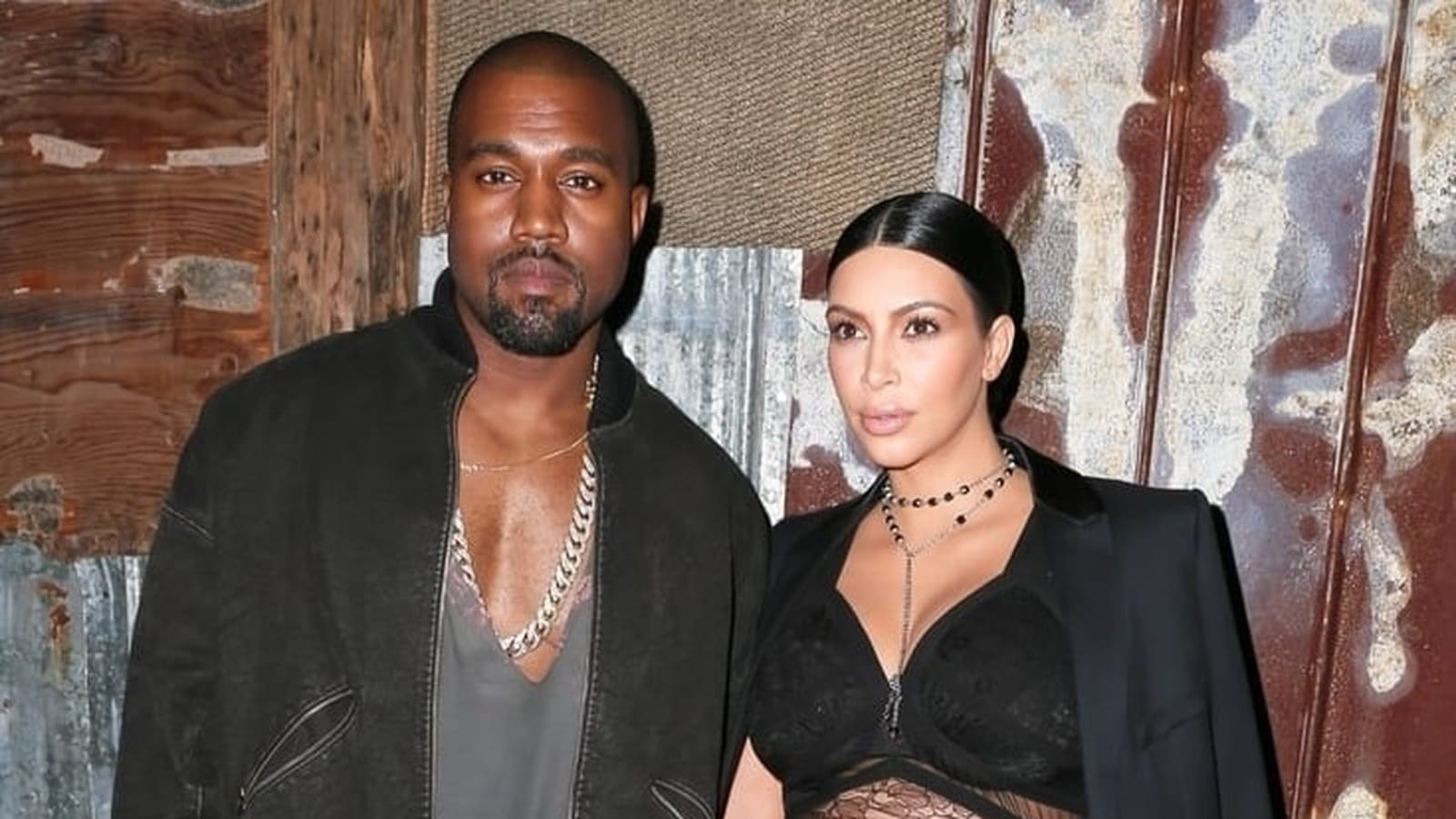 Kanye West et Kim Kardashian