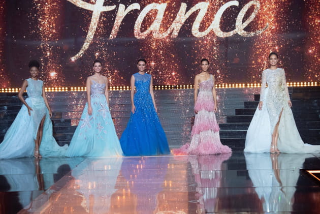 Le TOP 5: Miss Martinique, Miss Alsace, Miss Île-de-France, Miss Normandie et Miss Tahiti
