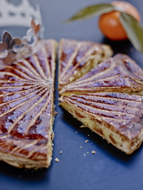Galette des rois frangipane aux Clémentines de Corse IGP