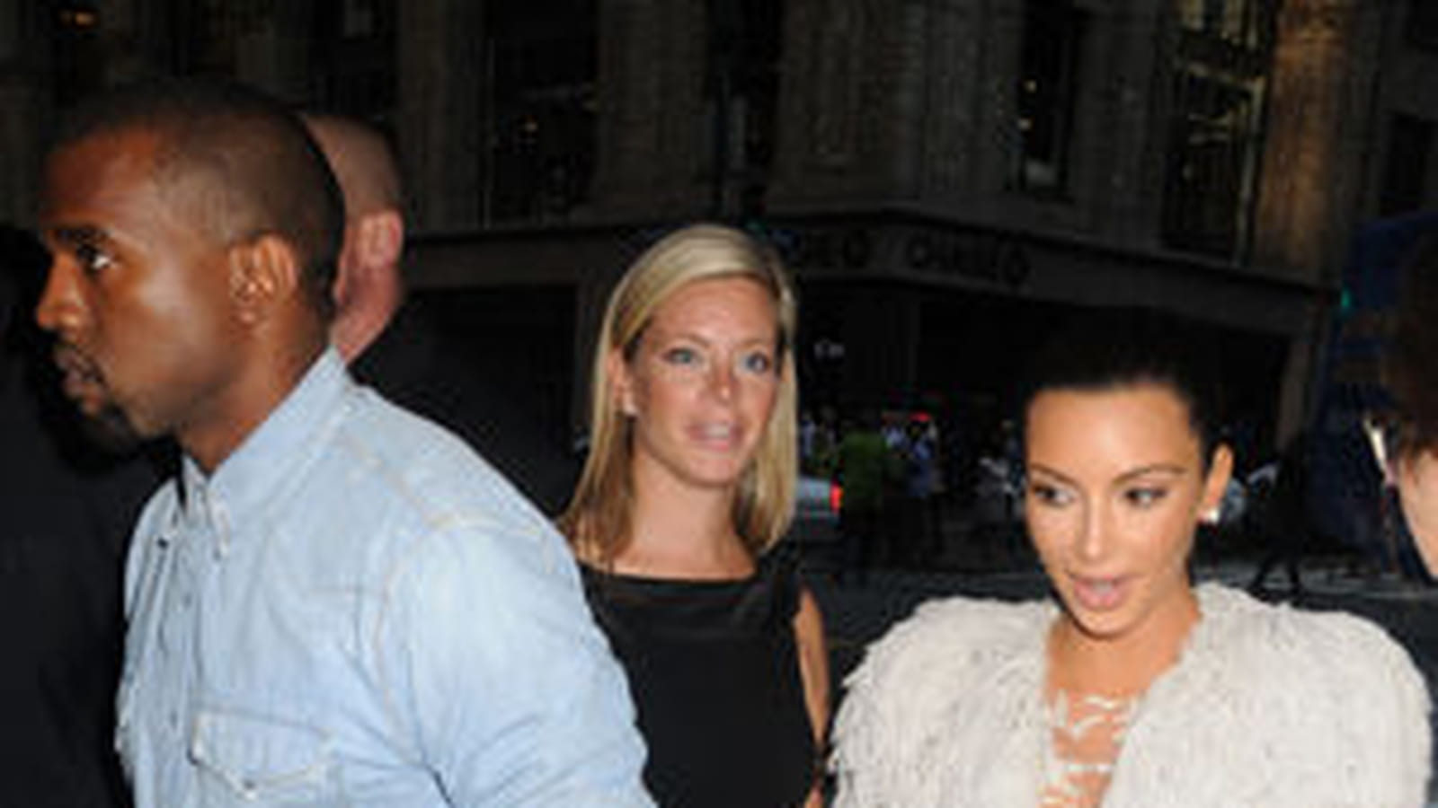 Kanye West et Kim Kardashian
