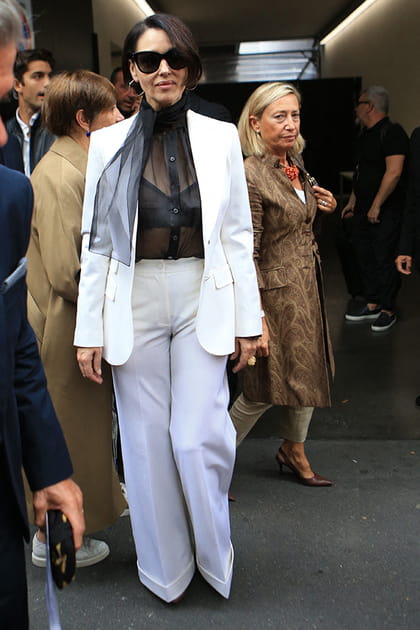 Monica Bellucci au d&eacute;fil&eacute; Dolce & Gabbana