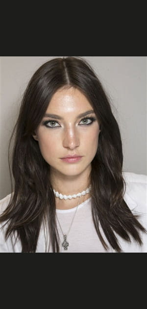 Le look beaut&eacute; du d&eacute;fil&eacute; Versace