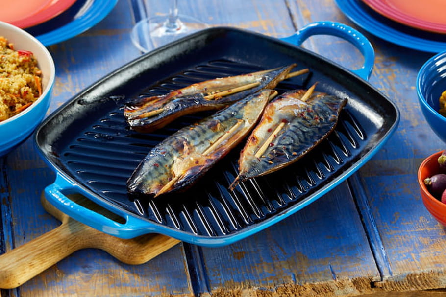 Concours : en juillet, gagnez 4 grills Signature de Le Creuset