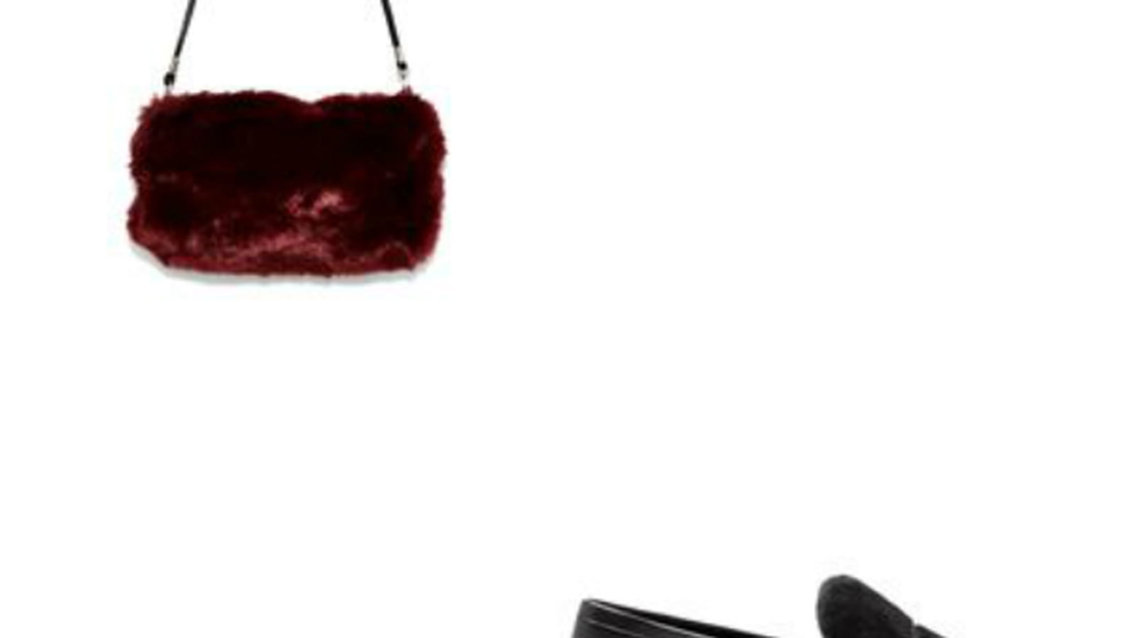 Sac Nasty Gal et mocassins Stradivarius