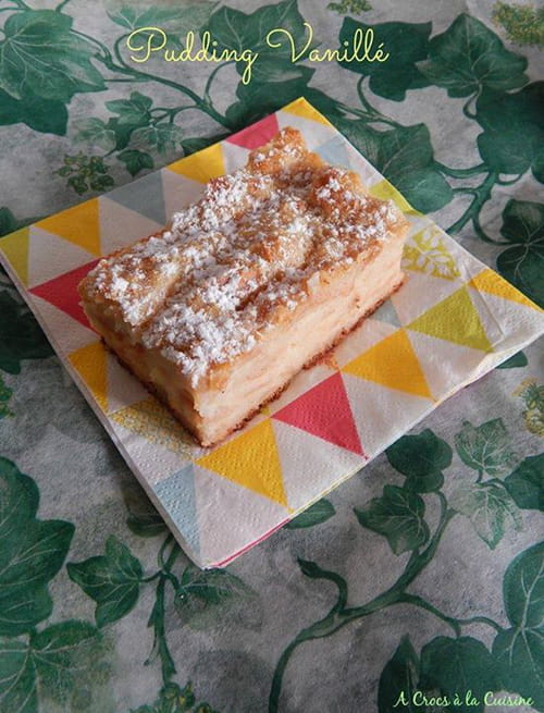 Pudding vanillé