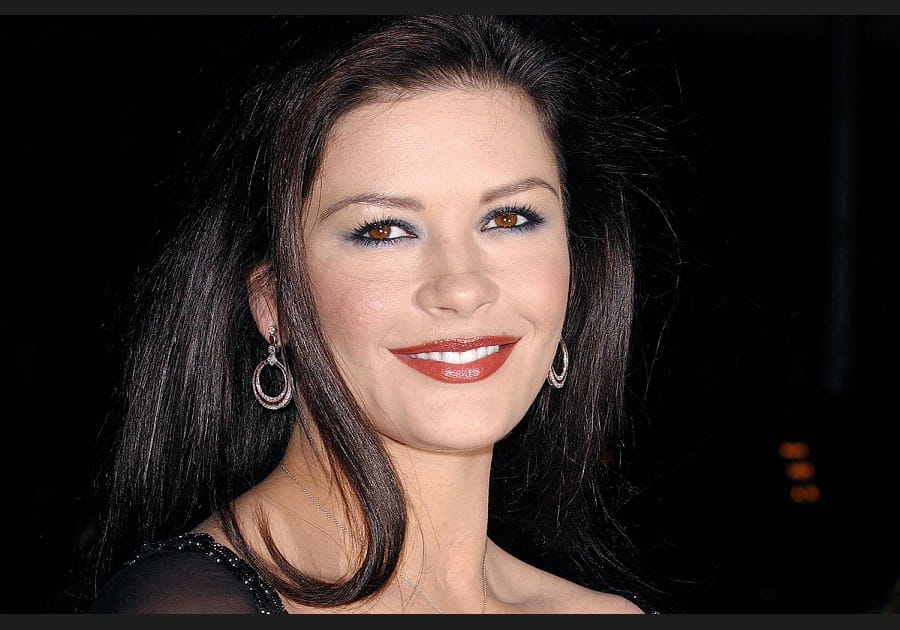 Le teint de porcelaine de Catherine Zeta-Jones