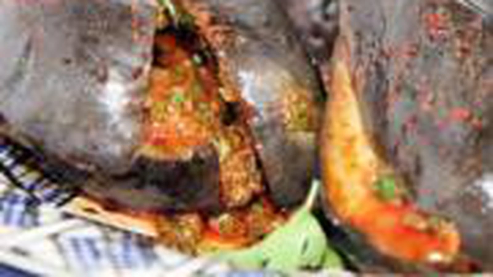 Aubergines marinées