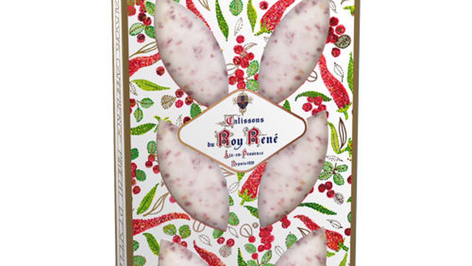 Calissons du Roy René Canneberge et Piment d'Espelette 