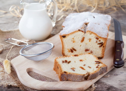 Gâteau au yaourt aux raisins secs