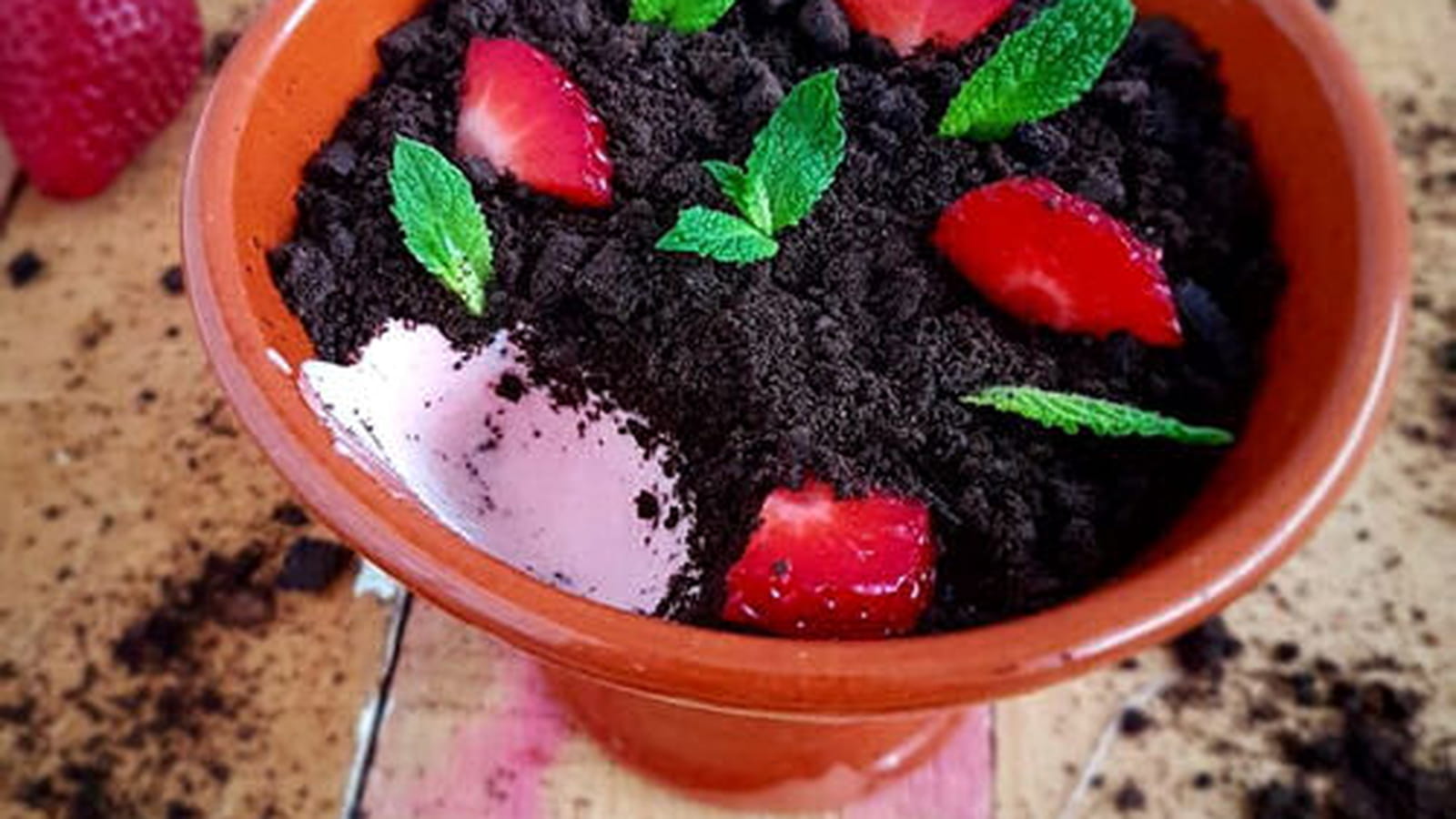 Mousse de fraises originale