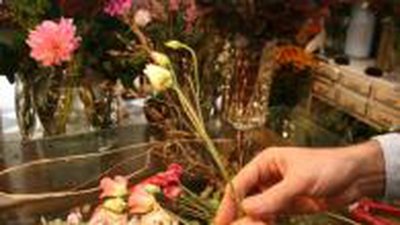Commencer le bouquet