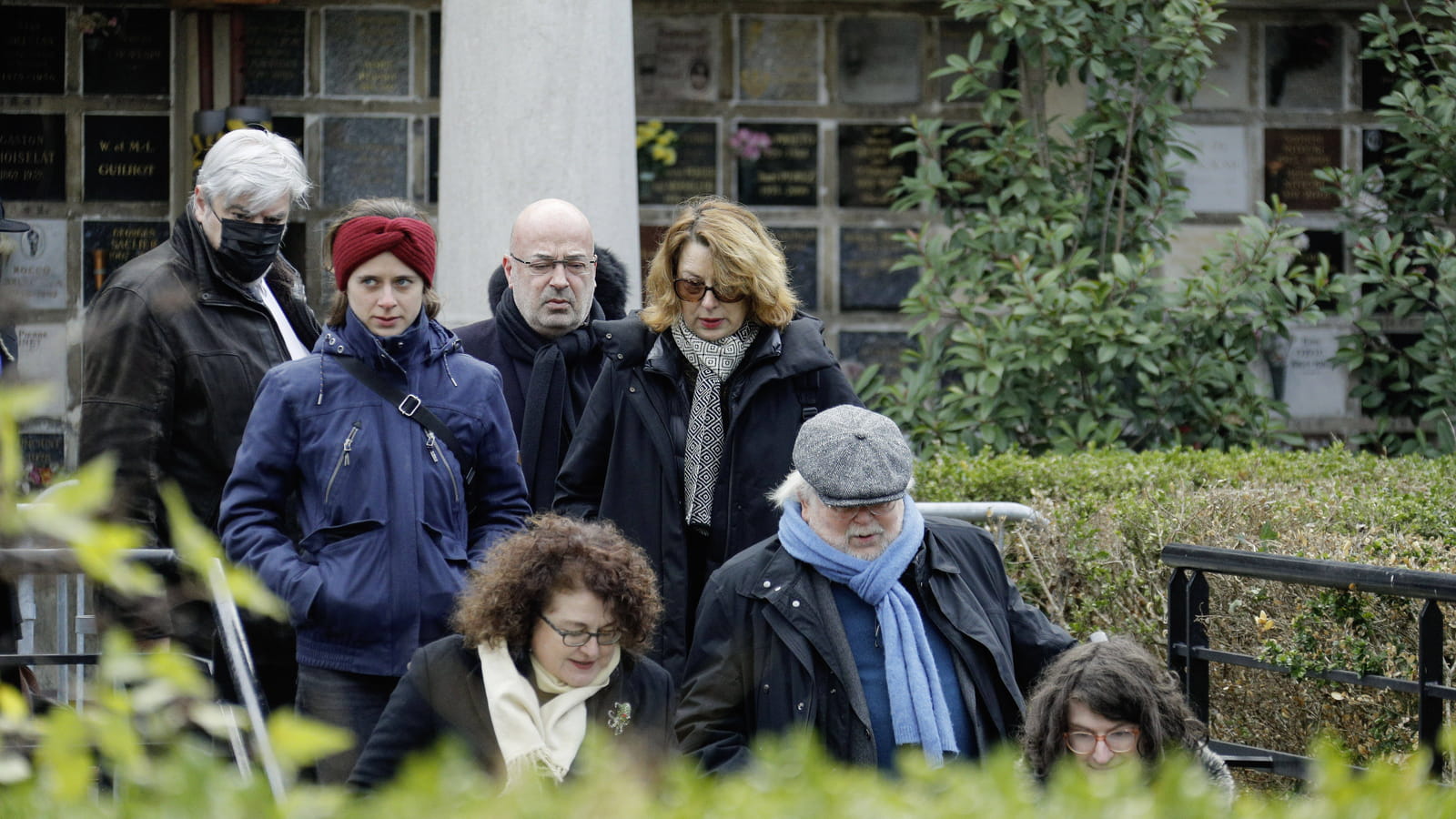 Famille et proches, obsèques de Mylène Demongeot à Paris