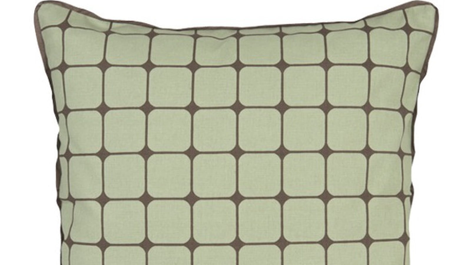 Coussin vert jade