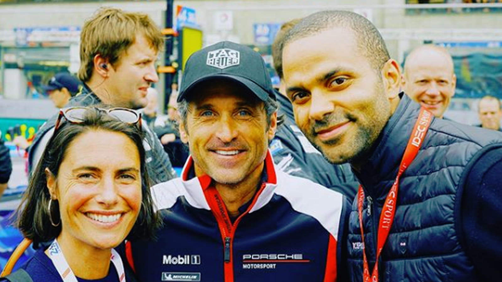 Alessandra Sublet, Patrick Dempsey, Tony Parker