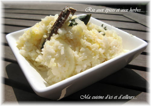 Riz aux épices et aux herbes
