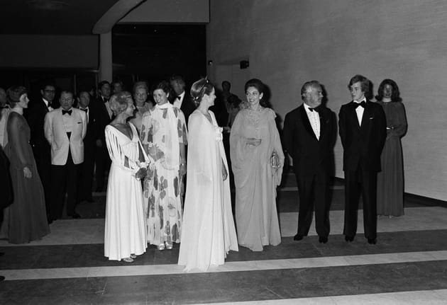 Au bal d'inauguration du Sporting Club de Monaco