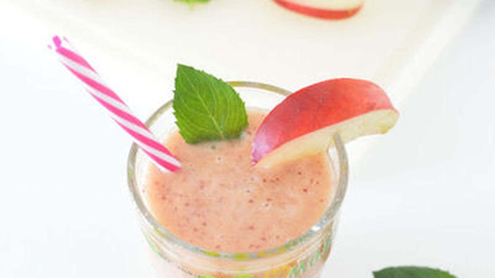 Smoothie melon et nectarine blanche